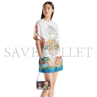 FENDI FANTASTIC FENDI FUTURE T-SHIRT FS9776AW91F0ZNM